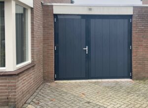 Berger Luxe-Line Openslaande Deuren Ongelijke delen RAL 7016