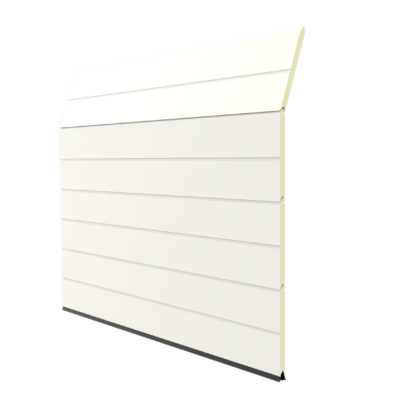 Berger Garagedeuren Satin Ligna RAL 9016