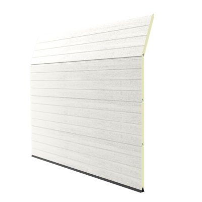 Berger Garagedeuren Woodgrain Plancha RAL 9016