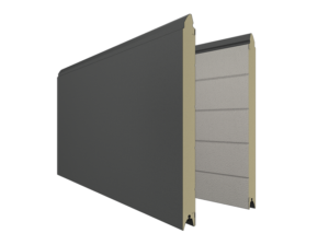 Berger Garagedeuren Design-Line Granite RAL 7043