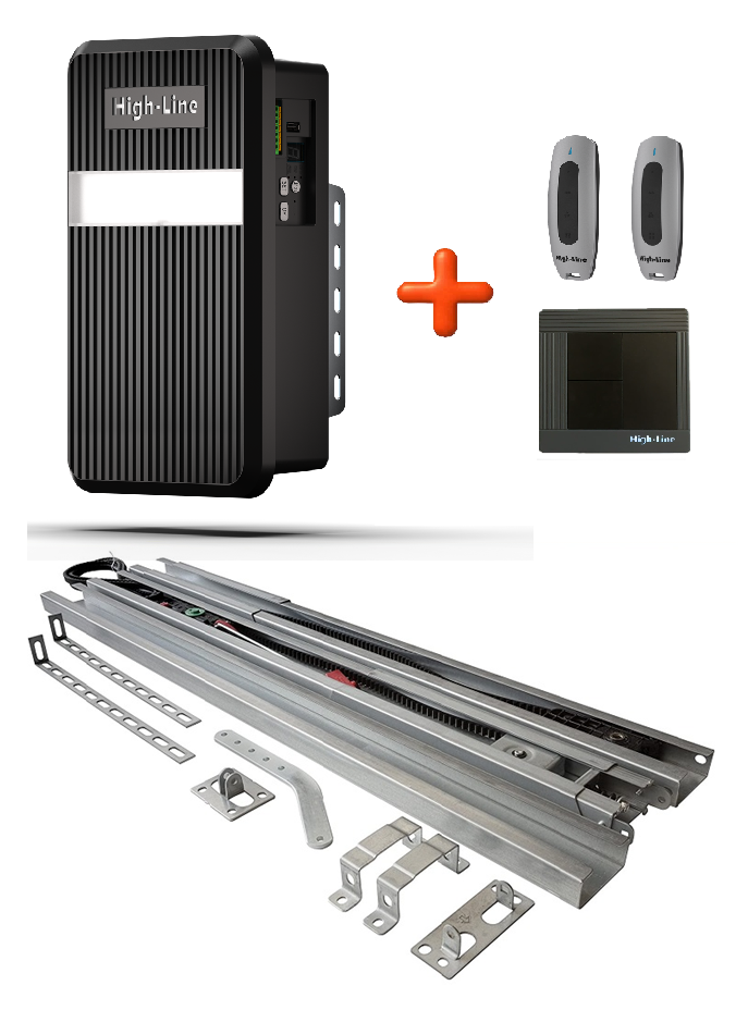 High-Line Smart garagedeuraandrijving met aandrijfrail