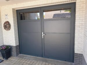 Berger Luxe-Line Openslaande Deuren met horizontaal glaspaneel