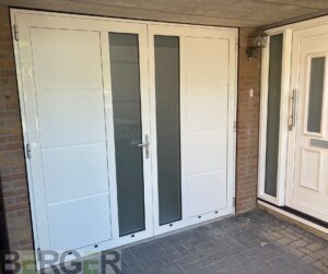 Berger Luxe-Line Openslaande Deuren met verticaal glaspaneel