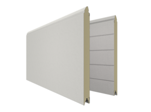 Berger Garagedeuren Stucco Plano RAL 9016