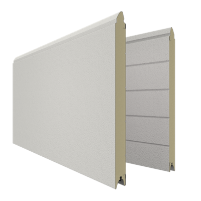 Berger Garagedeuren Stucco Plano RAL 9016
