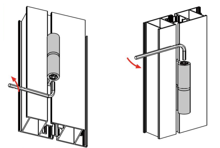 Berger Luxe-Line Openslaande Deuren afstellen scharnieren