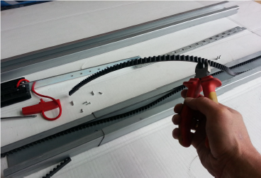 Berger High-Line Liftmaster Rail inkorten