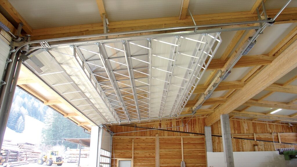 Berger industriedeur A40 RAL9006