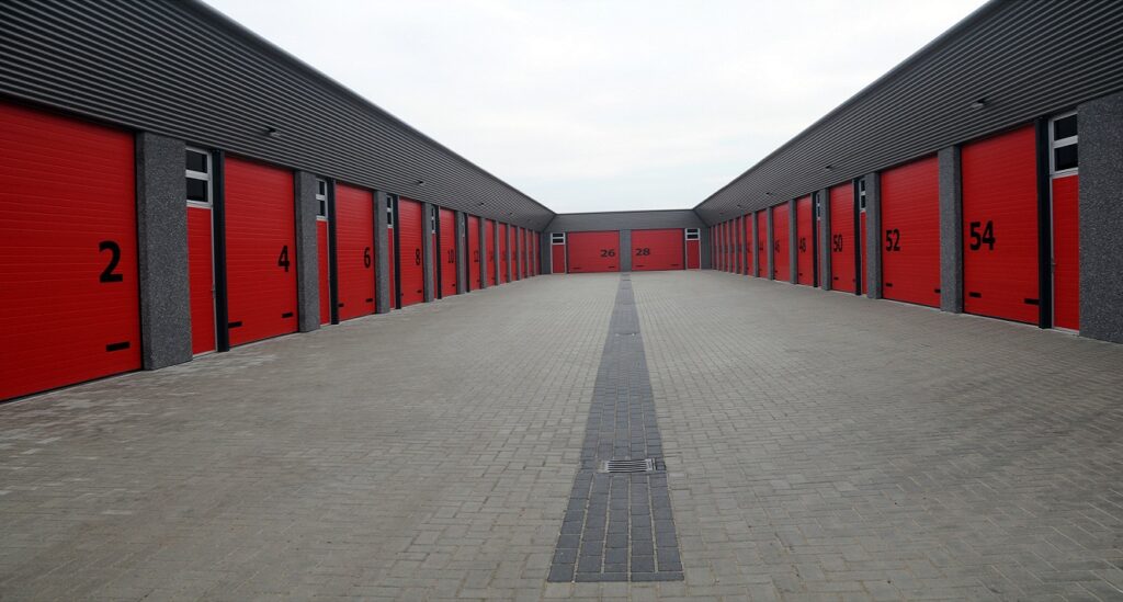 Berger industriedeur S40 RAL3000