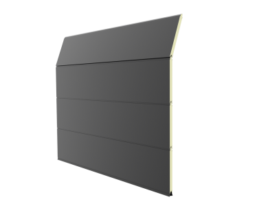 Berger Garagedeuren Design-Line Nero RAL 9005