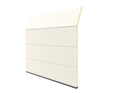 Berger Garagedeuren Stucco Plano RAL 9016