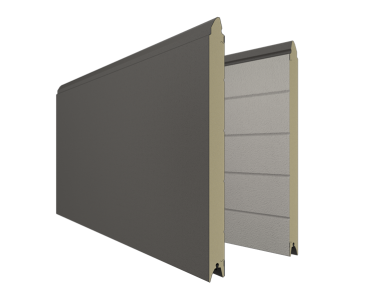 Berger Garagedeuren Design-Line Quartz RAL 7039