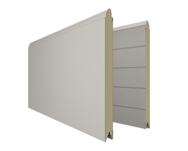 Berger Garagedeuren Satin Plano RAL 9016