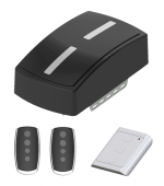 Berger Select-Line garagedeuraandrijving met 2 handzenders en een wandzender