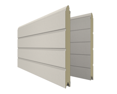 Berger Garagedeuren Stucco Colore RAL 9001