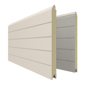Berger Garagedeuren Stucco Colore RAL 9001