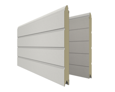 Berger Garagedeuren Stucco Plancha RAL 9016
