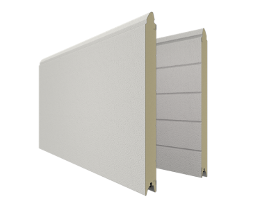 Berger Garagedeuren Stucco Plano RAL 9016