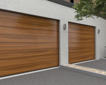 Berger Garagedeuren Wood-Line Ligna Light